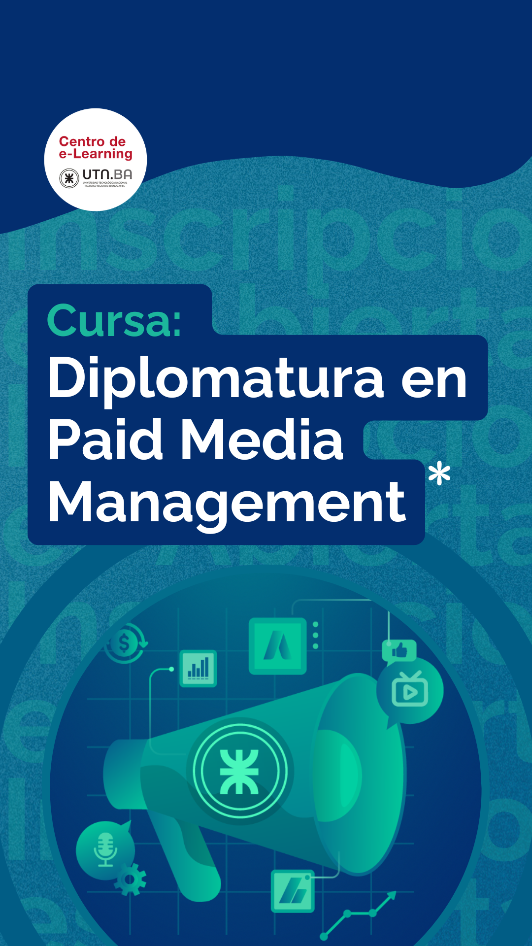 Diseño Multimedial UTN Facebook ad