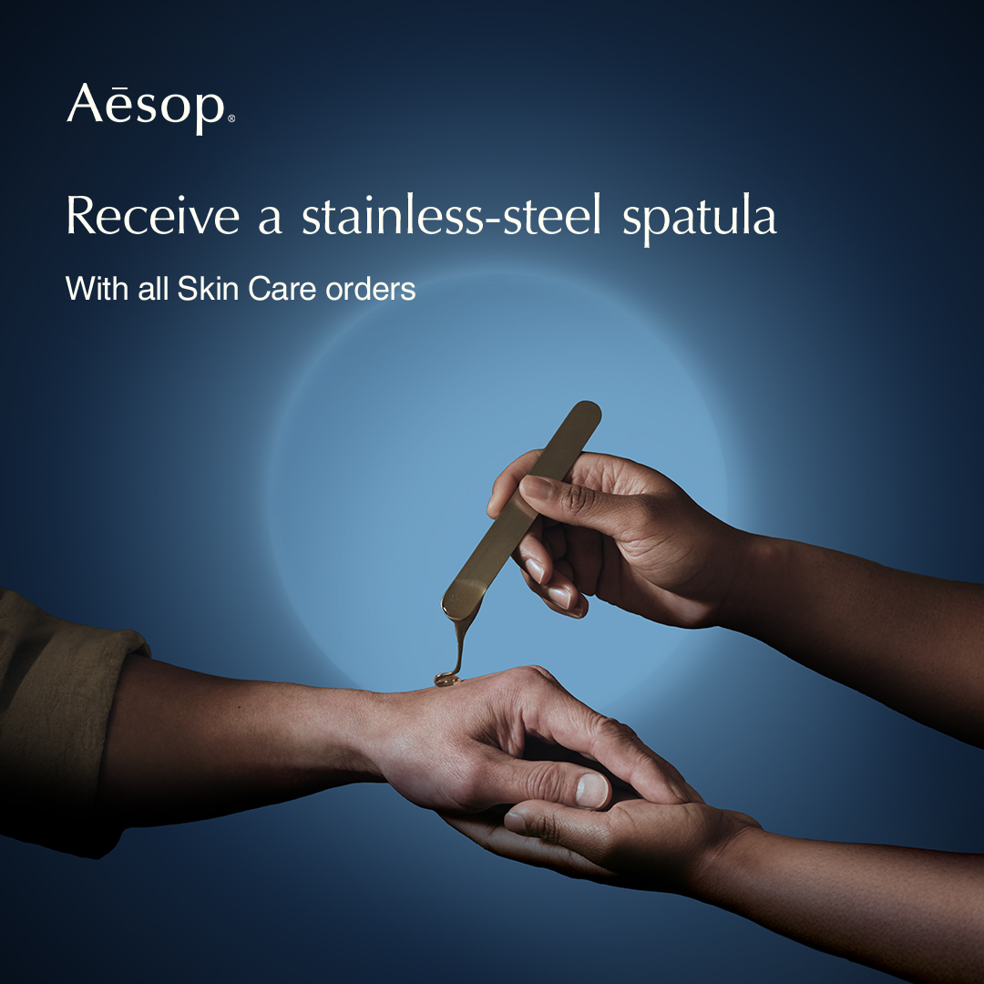 Aesop Facebook ad