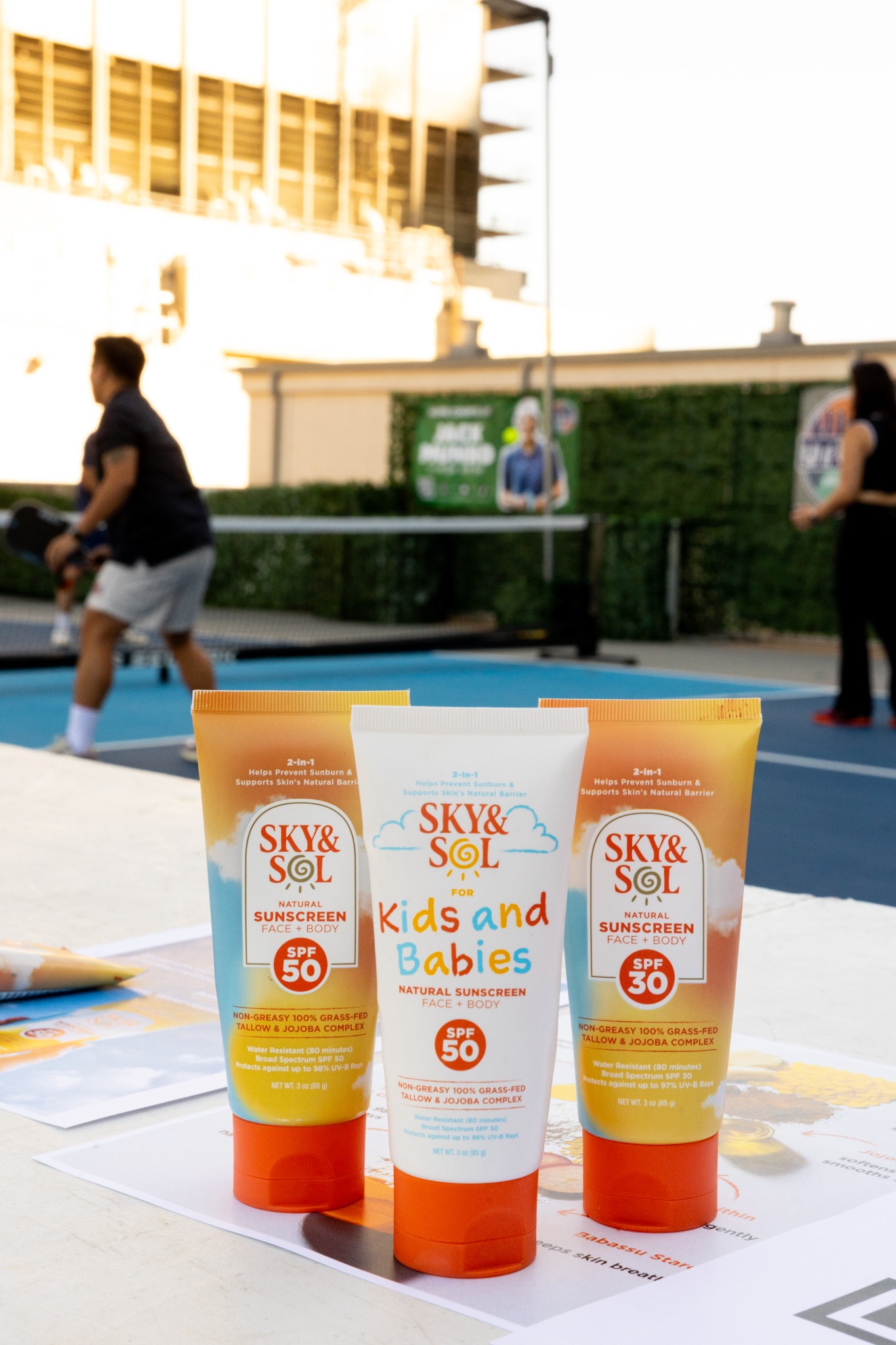 Sky&sol Facebook ad