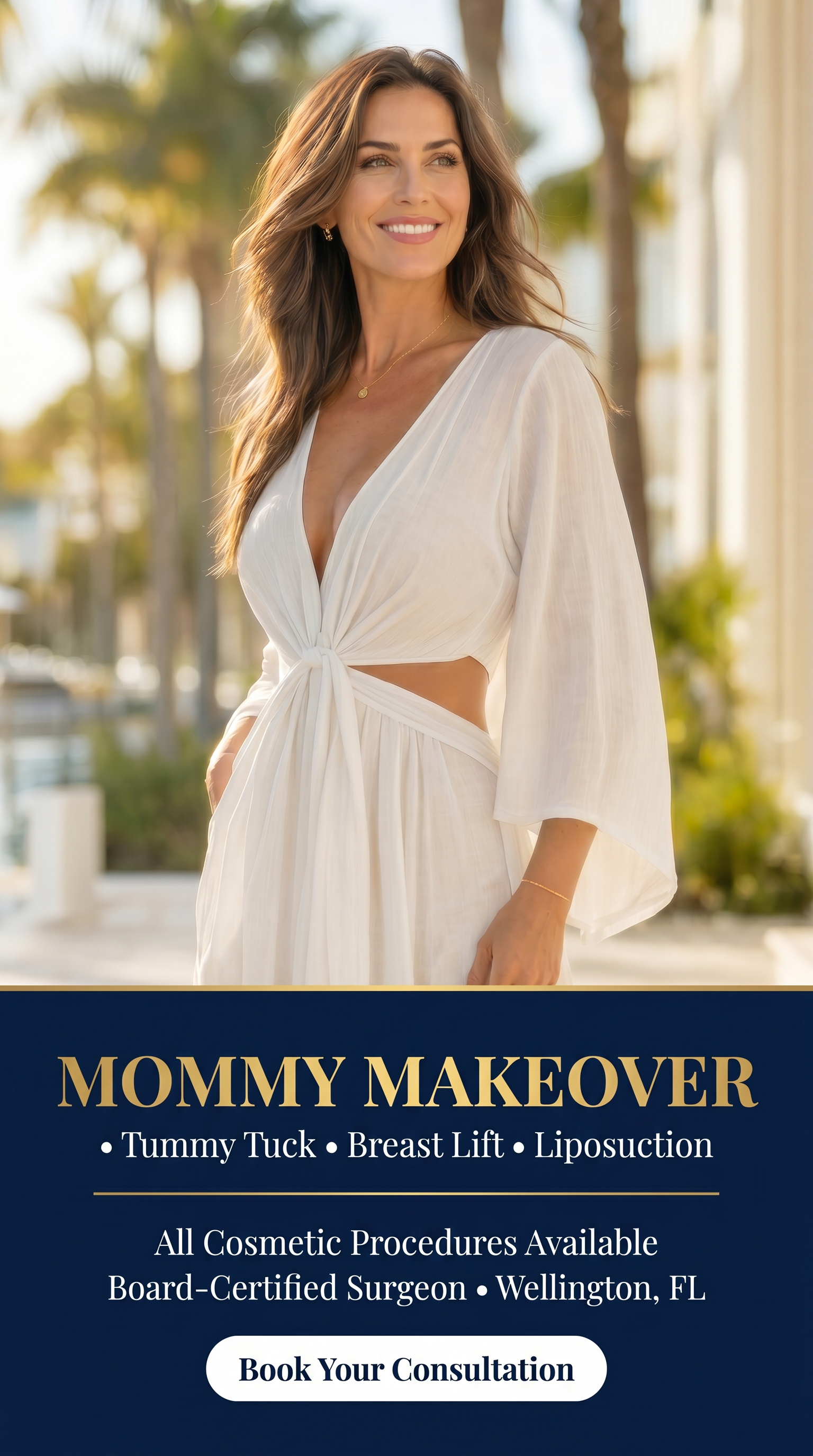 Palms Wellington Plastic Surgery Facebook ad