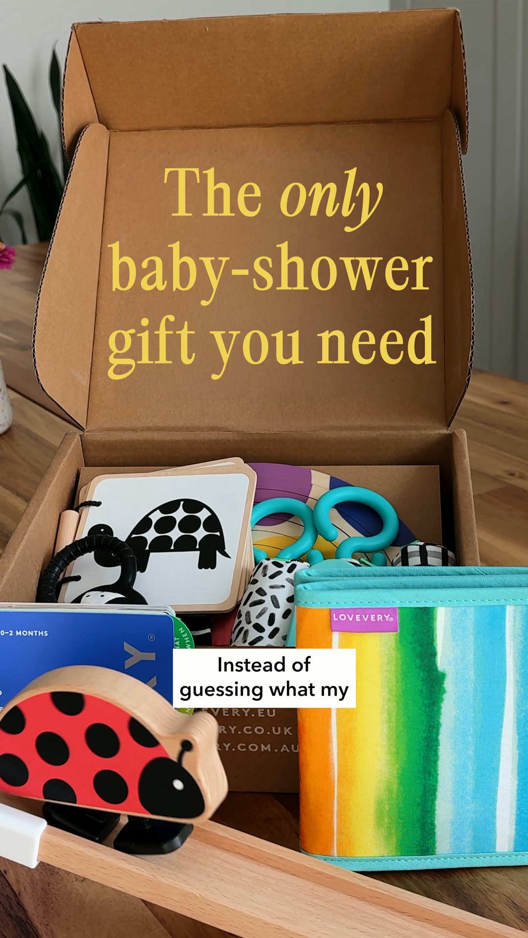 Lovevery Facebook ad: The Play Kits by Lovevery