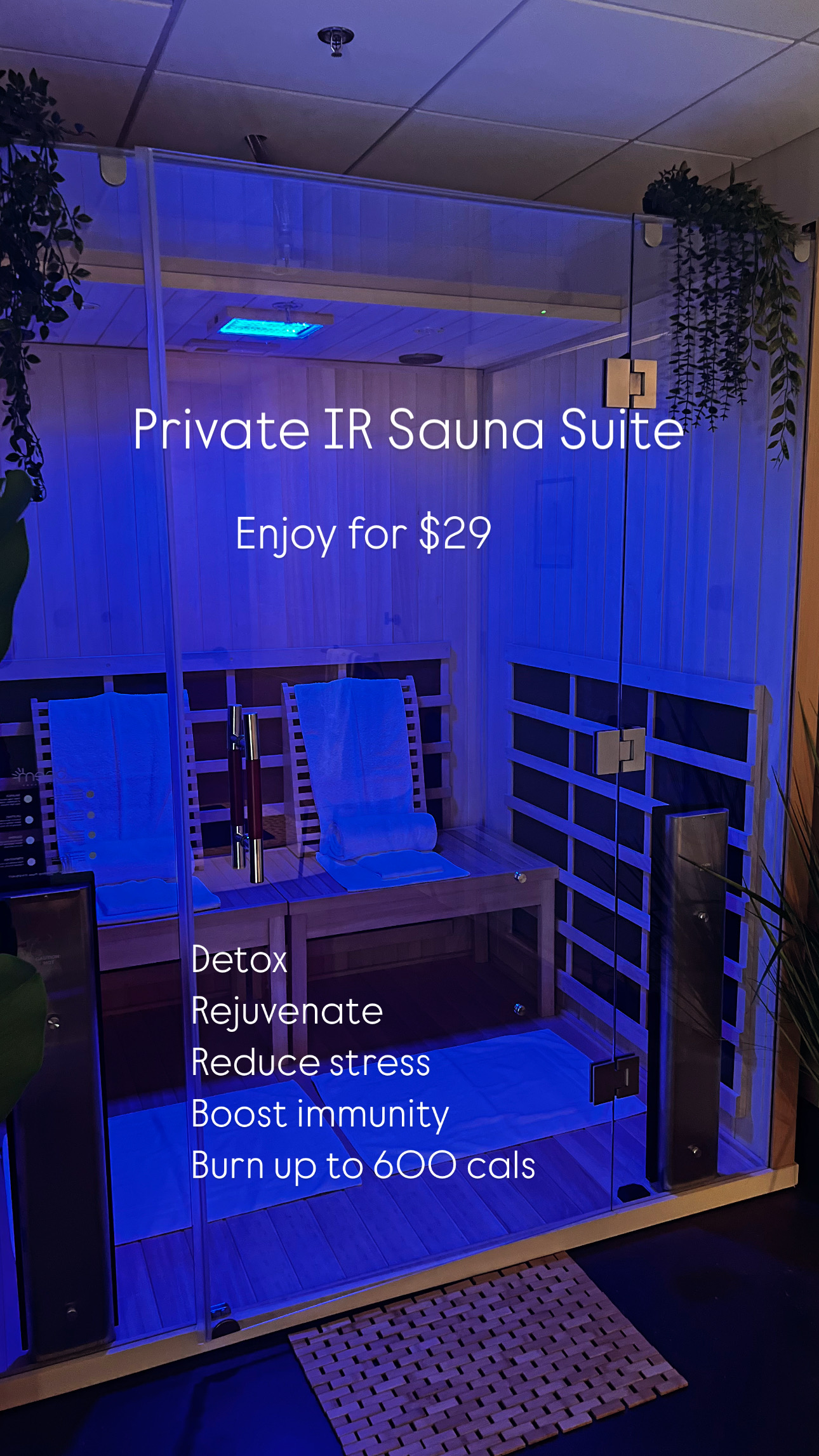 Beem Light Sauna Raleigh Facebook ad