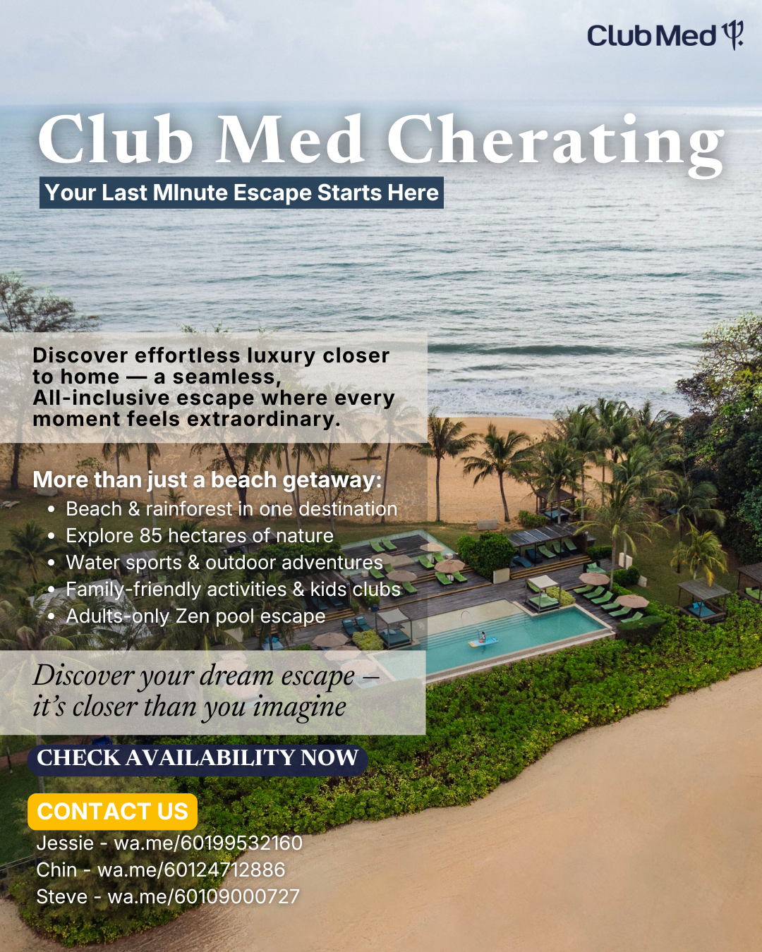 GoClubMed Facebook ad