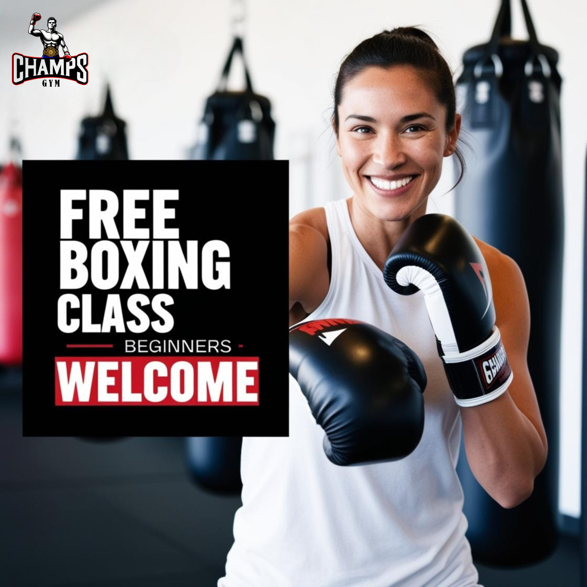 Champs Gym Facebook ad
