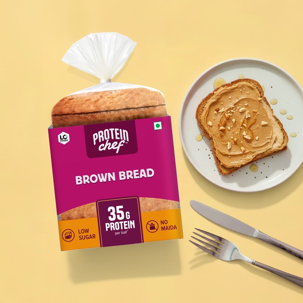 Protein Chef Facebook ad: Protein Packed into Every Loaf.