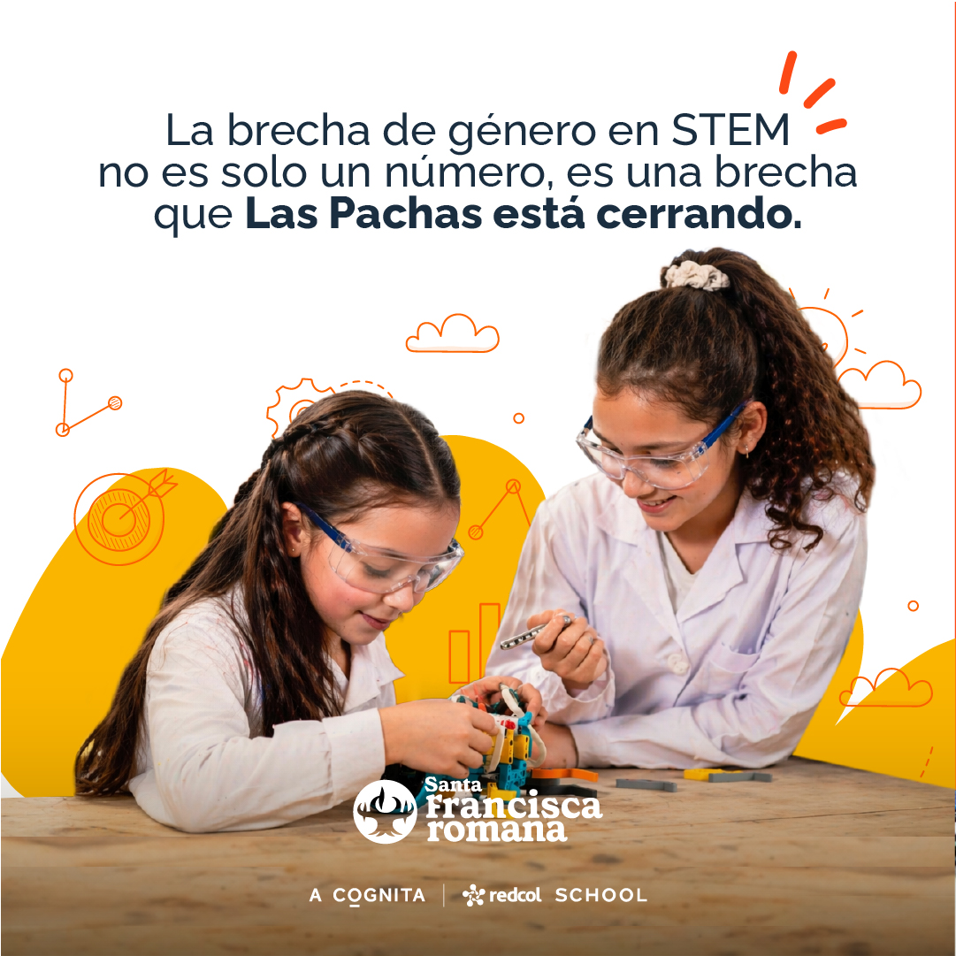 Colegio Santa Francisca Romana Facebook ad: Solo 32% de estudiantes STEM en Colombia son…
