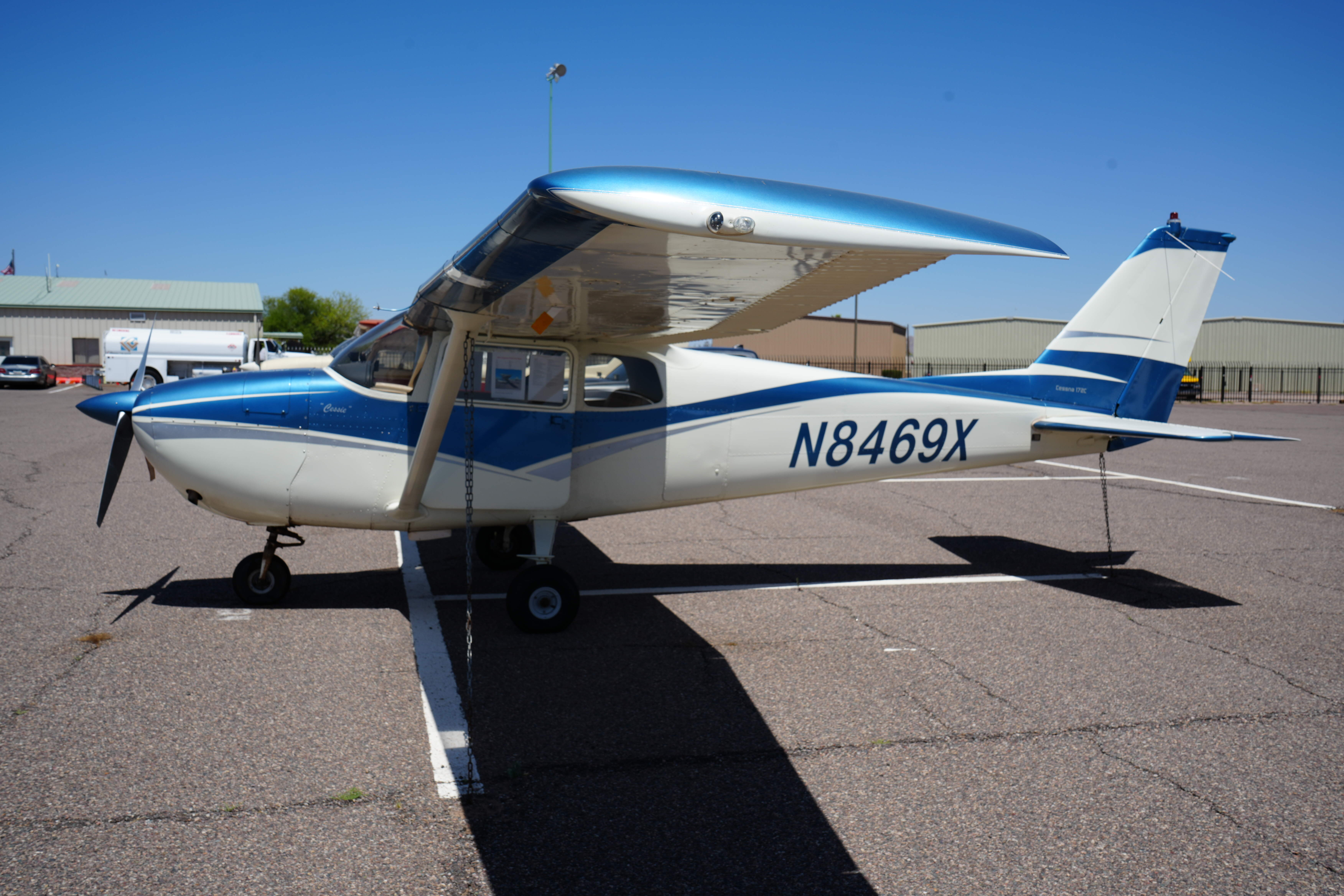 Optimized Digital Agency Facebook ad: Gone Soon: 1961 Cessna 172C