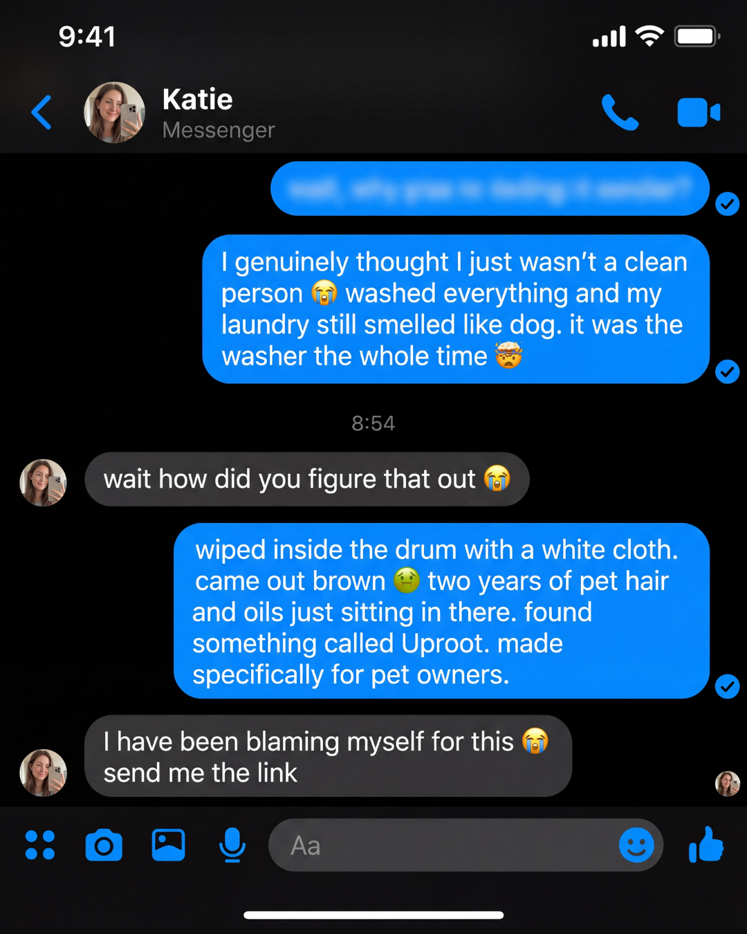 Uproot Clean Facebook ad