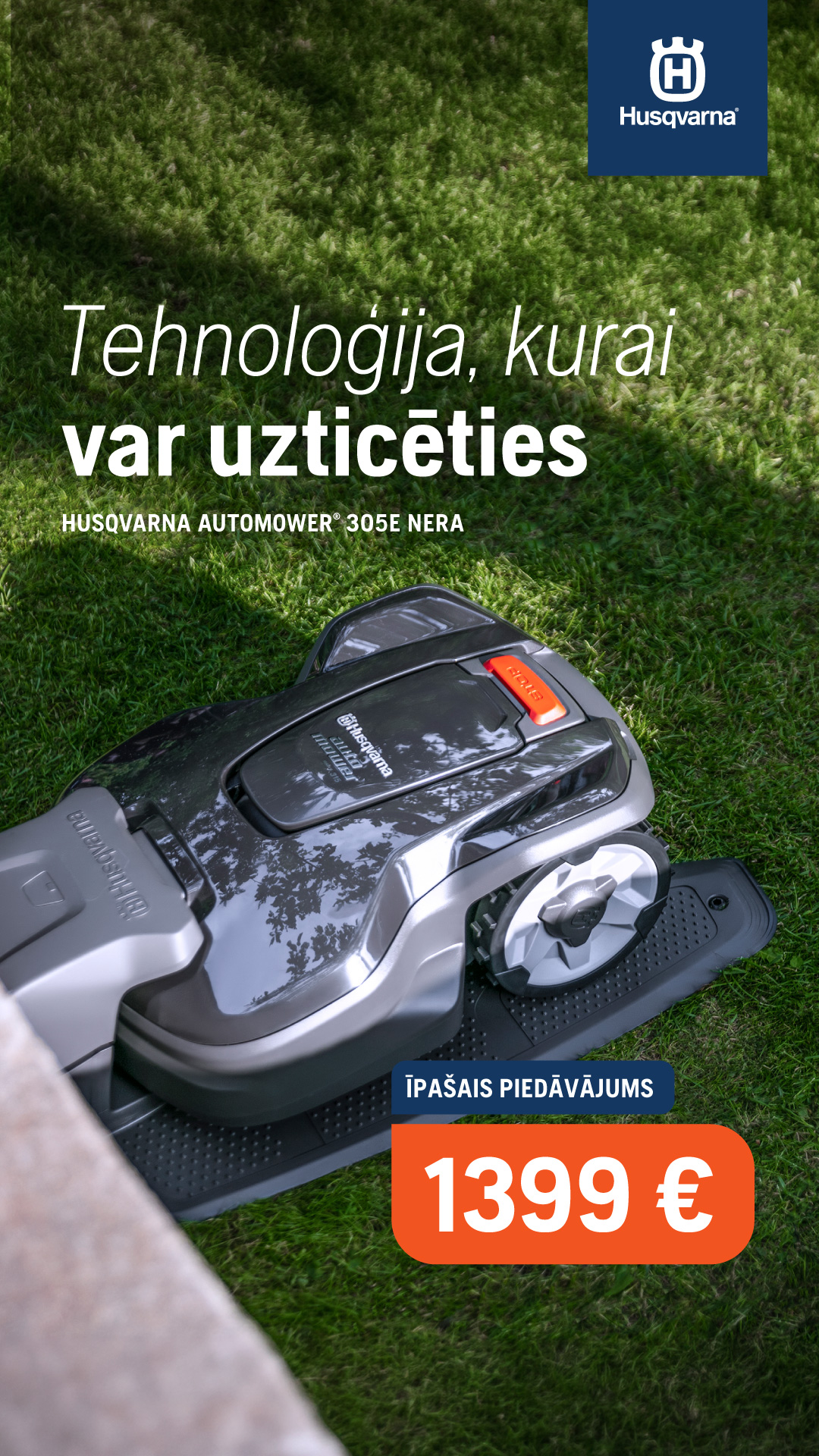 Husqvarna Facebook ad from Aug 18, 2026