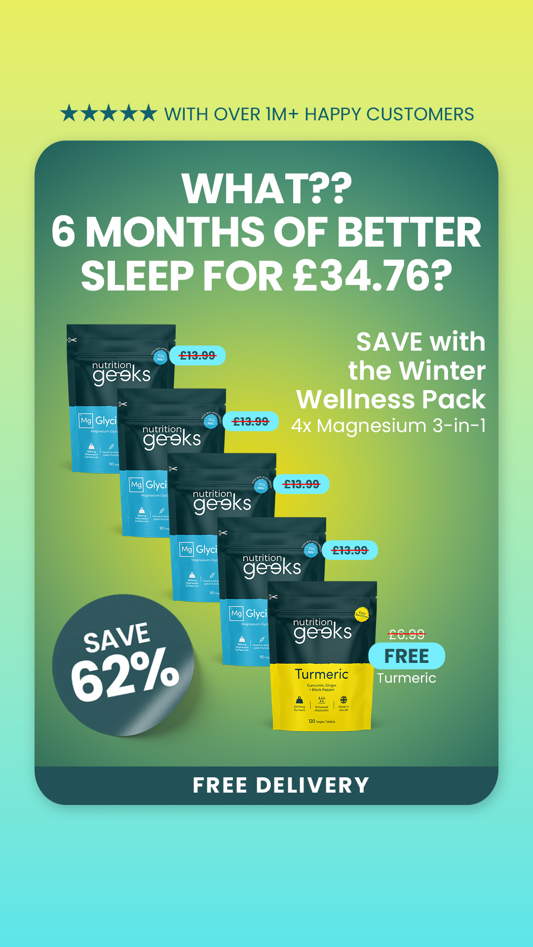 Nutrition Geeks Facebook ad