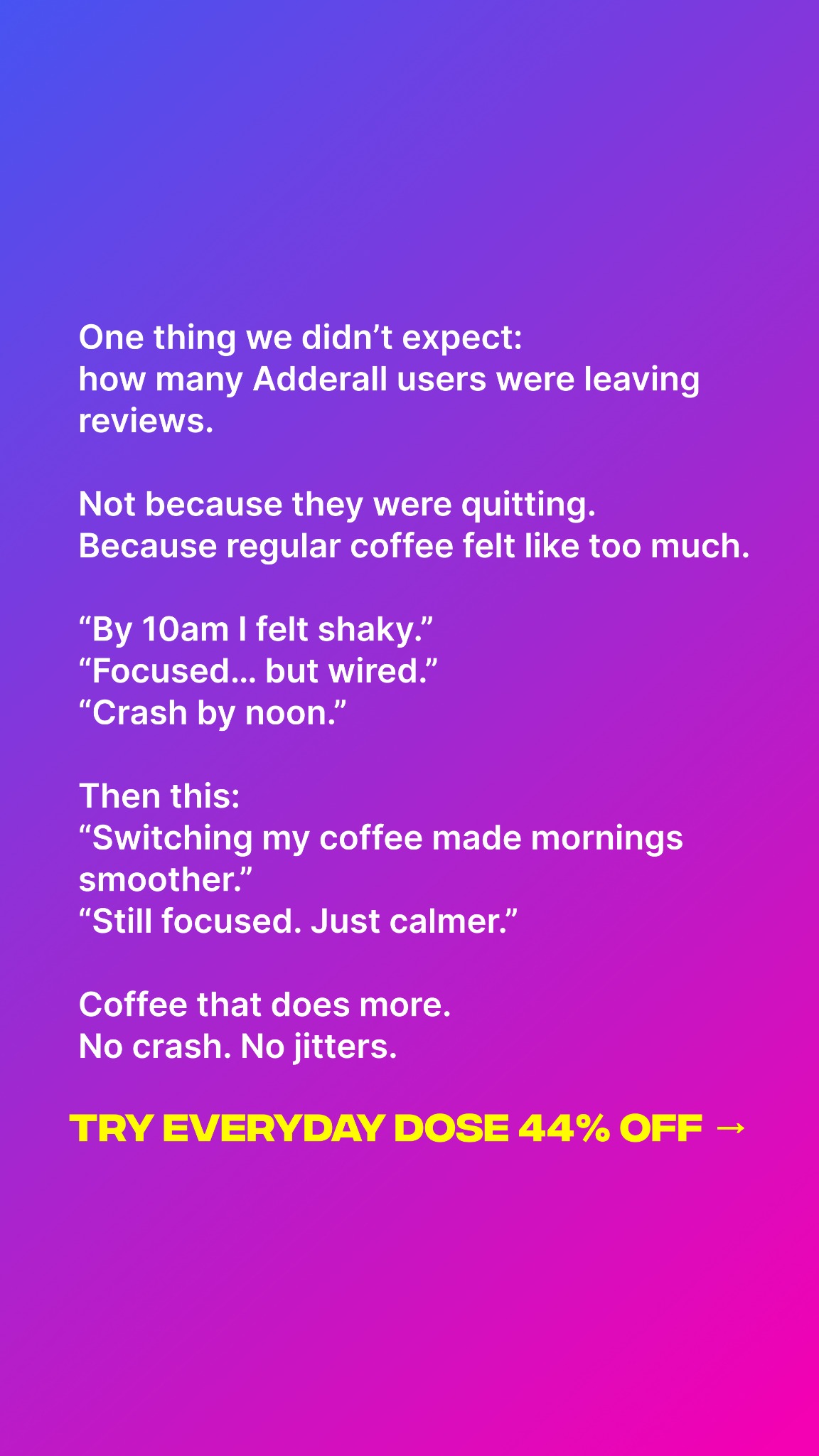 Everyday Dose Facebook ad