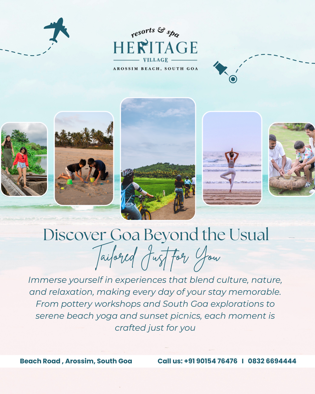 Heritage Village Resort and Spa, Goa Facebook ad