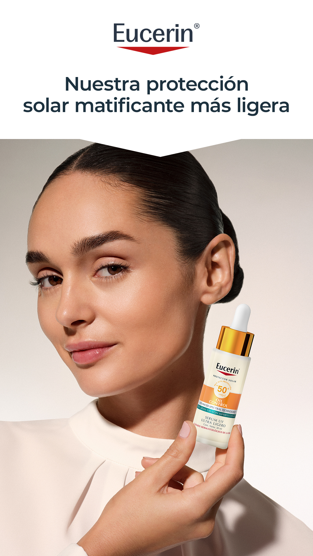 Eucerin Colombia Facebook ad from Sep 9, 2026