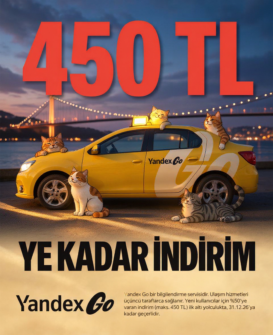 Yandex Go Turkiye Facebook ad