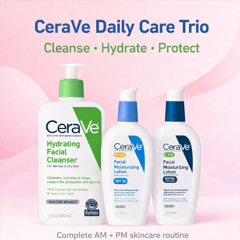 CareBeauty UAE Facebook ad: Give your skin the daily care it deserves…