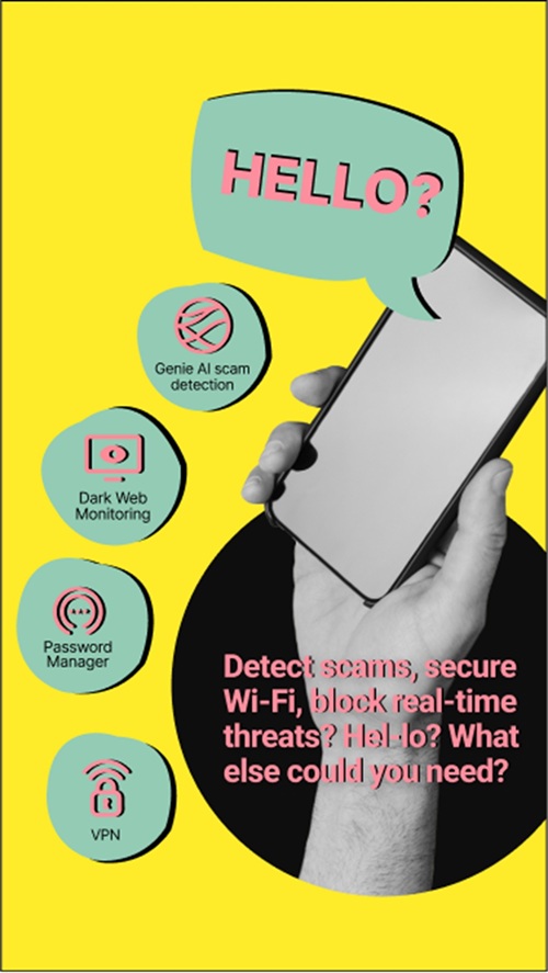 Norton Facebook ad