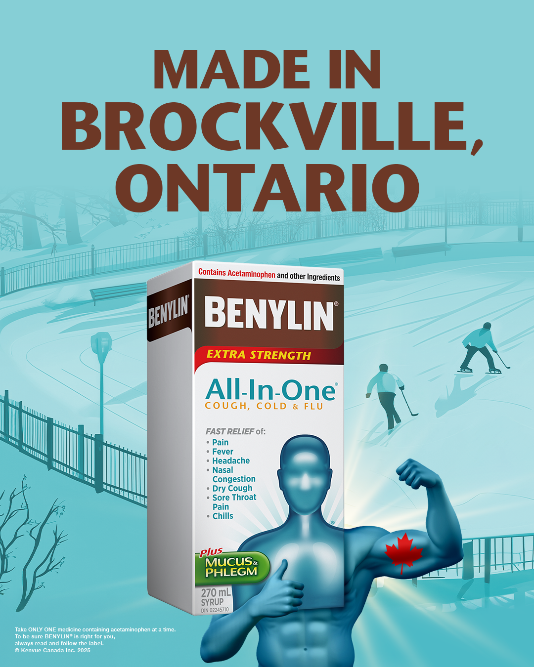 Benylin Canada Facebook ad: Get Benylin, Get Better