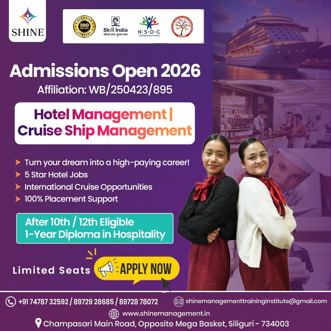 SHINE Management Training Institute Facebook ad: Chat with us