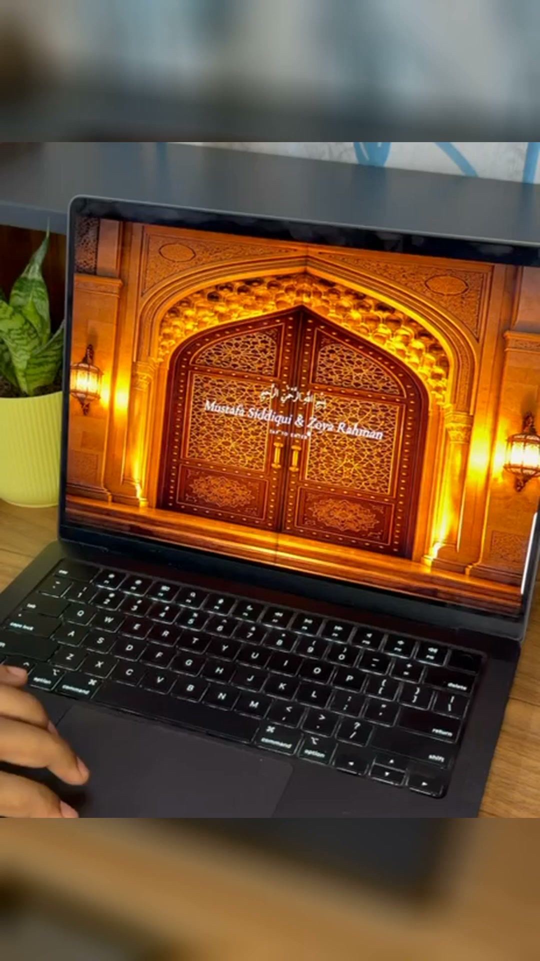 Aamantran Facebook ad: Stunning Digital Wedding Invitations