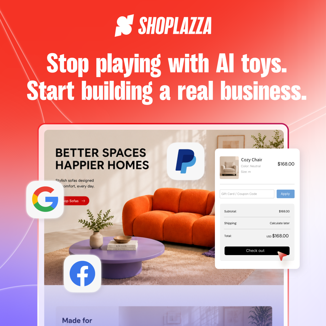 Shoplazza Facebook ad