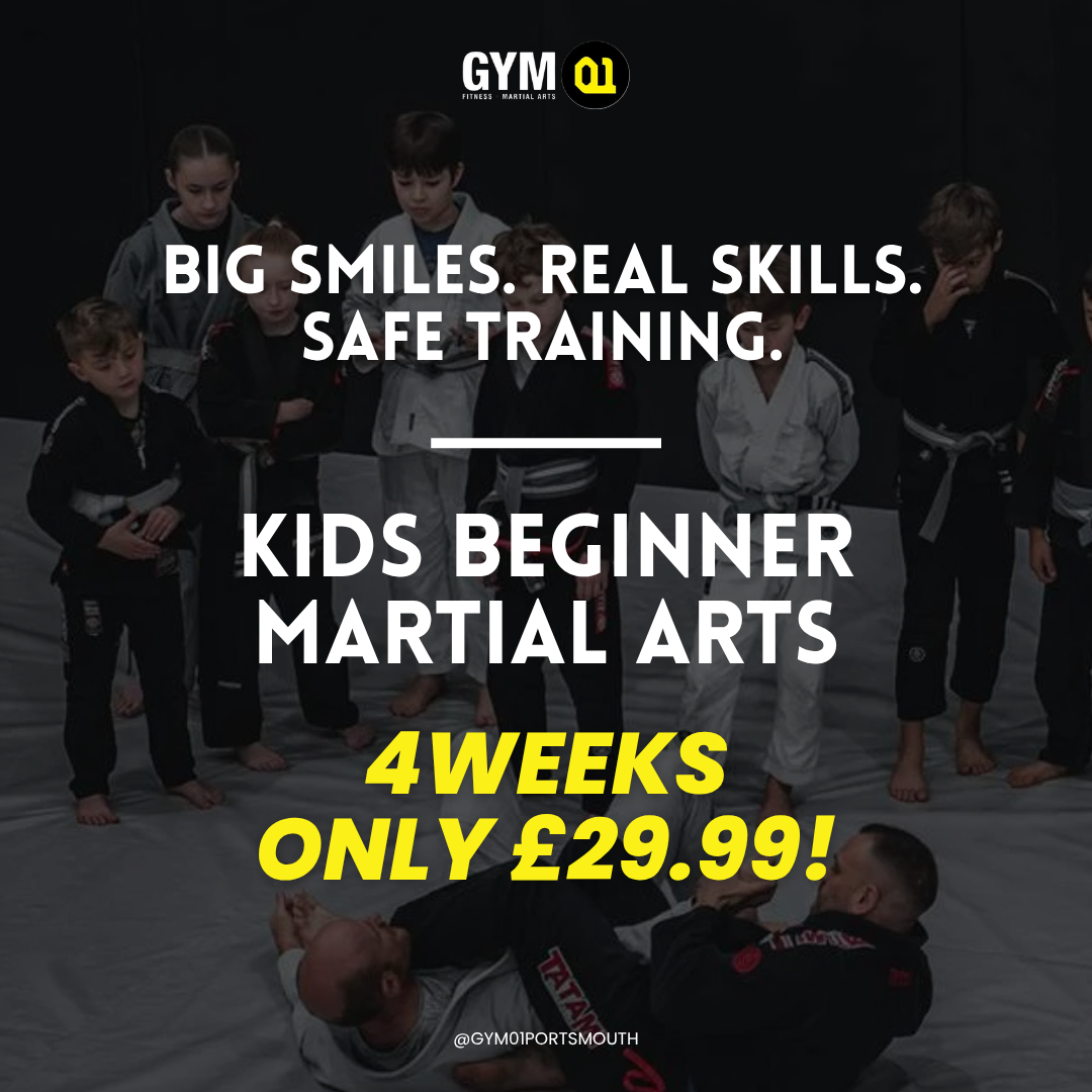 GYM 01 Fitness & Martial Arts Facebook ad: 4 Weeks For Just £29.99!