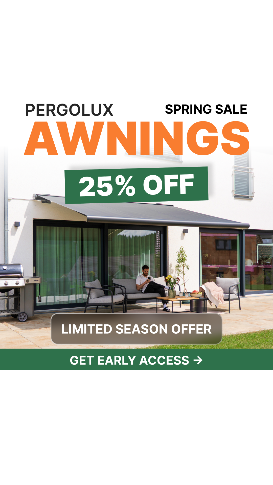 pergolux.au Facebook ad