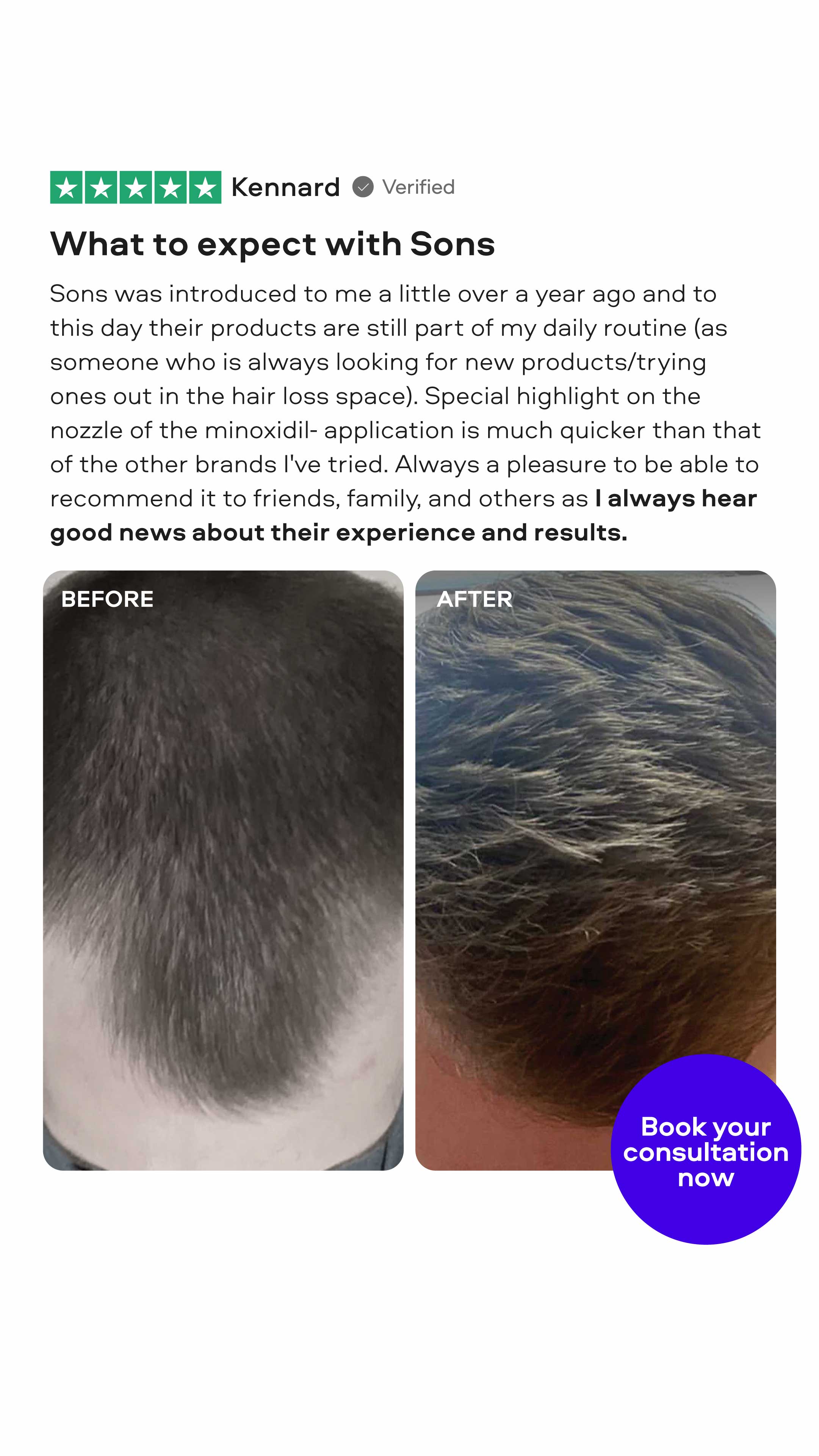 Sons Facebook ad
