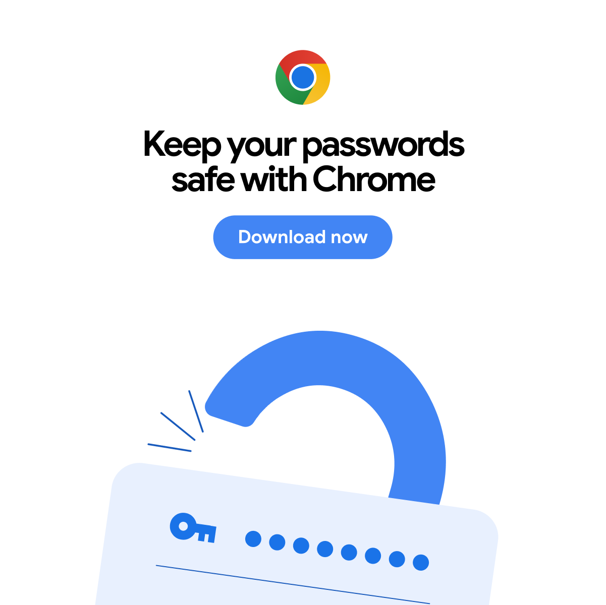Google Chrome Facebook ad