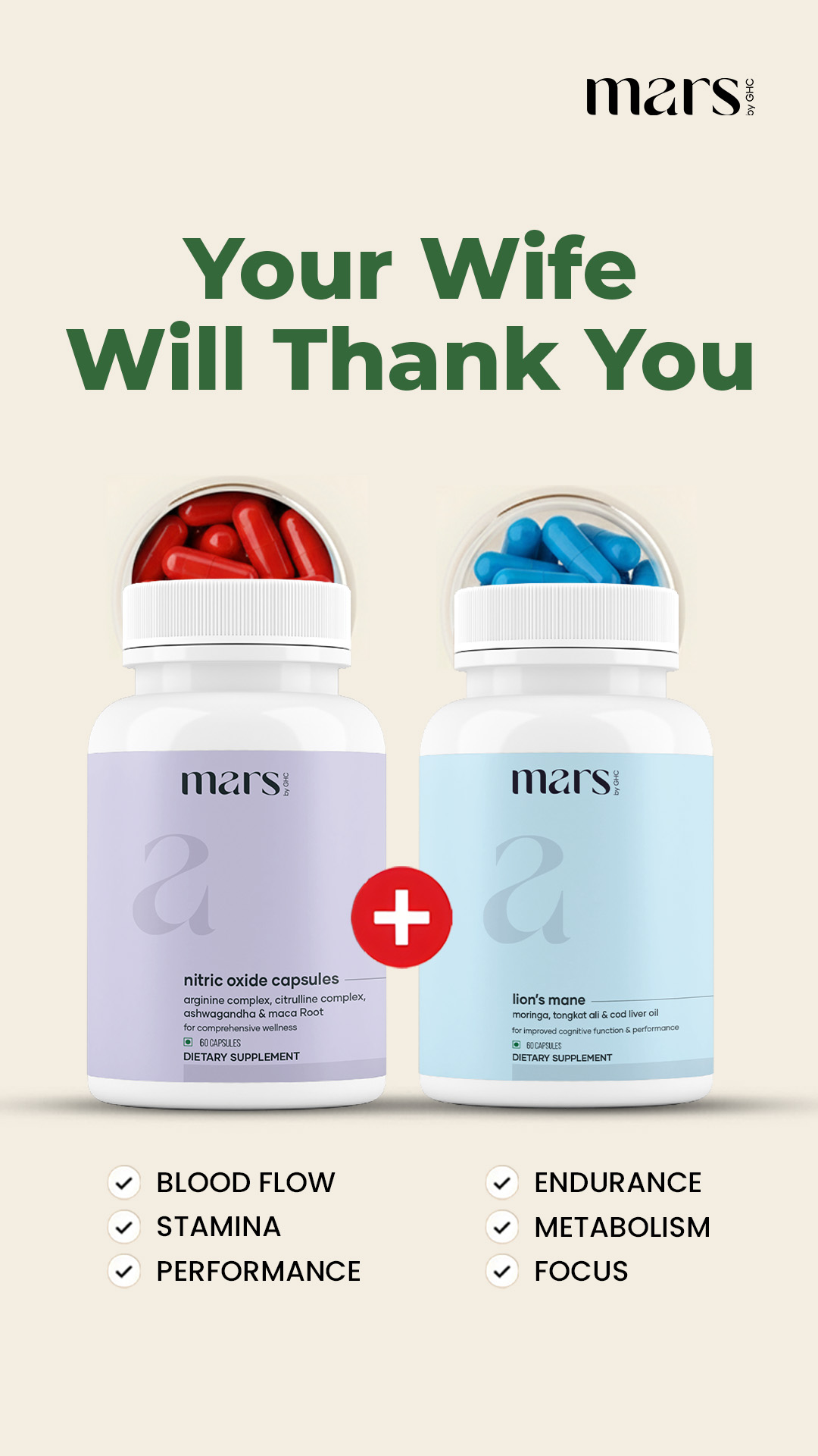 Mars Health Boosters Facebook ad