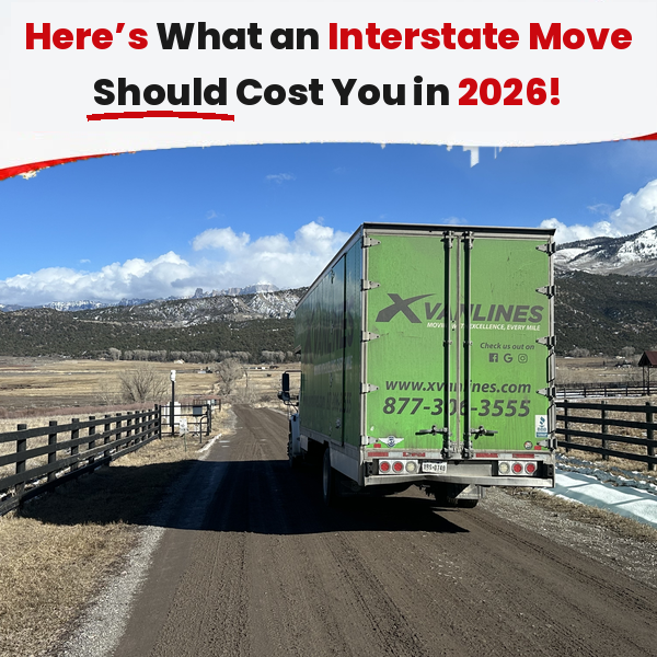 X VAN LINES LLC Facebook ad