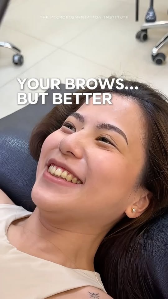 The Micropigmentation Institute Facebook ad: Real hairstroke brows
