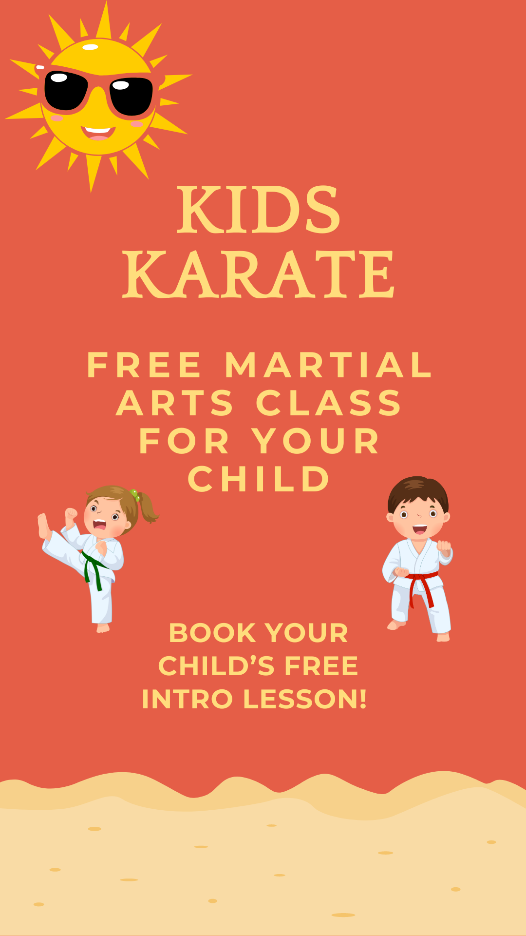 Macon's Martial Arts, Inc. Facebook ad