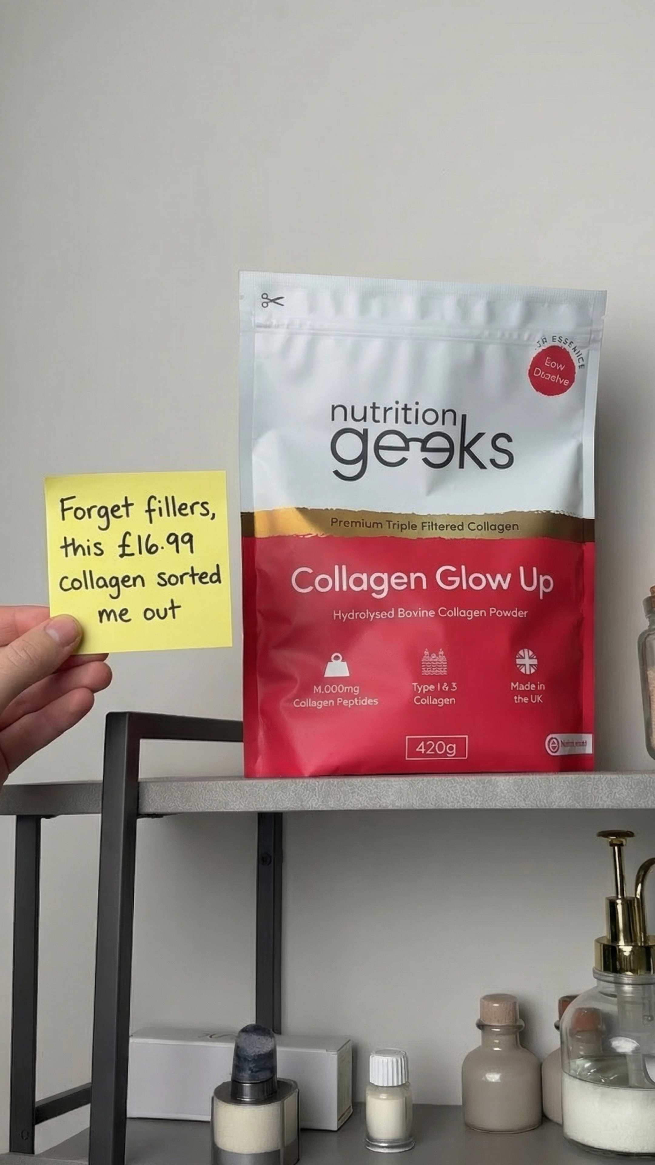 Nutrition Geeks Facebook ad