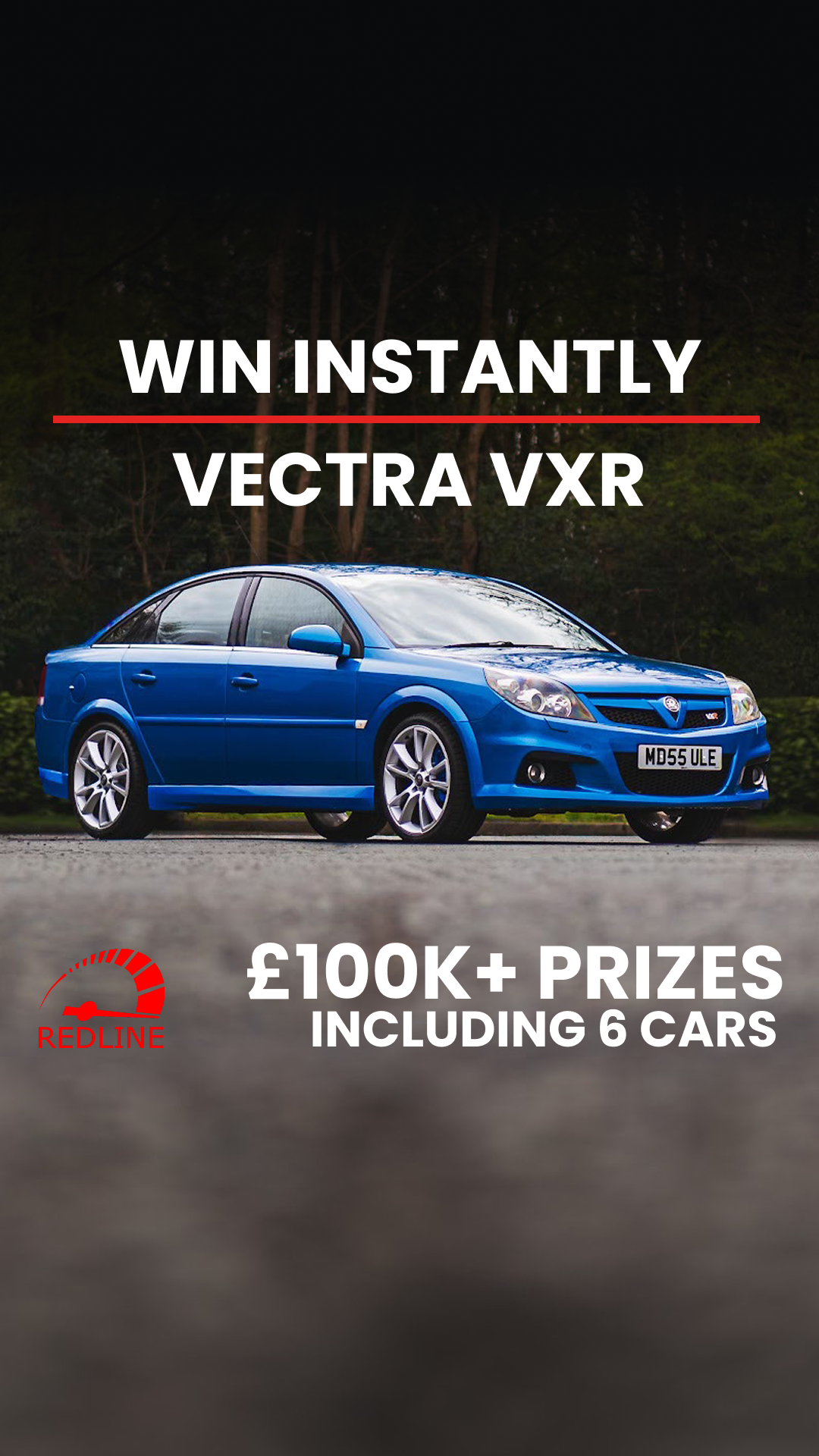 Redline Competitions Facebook ad