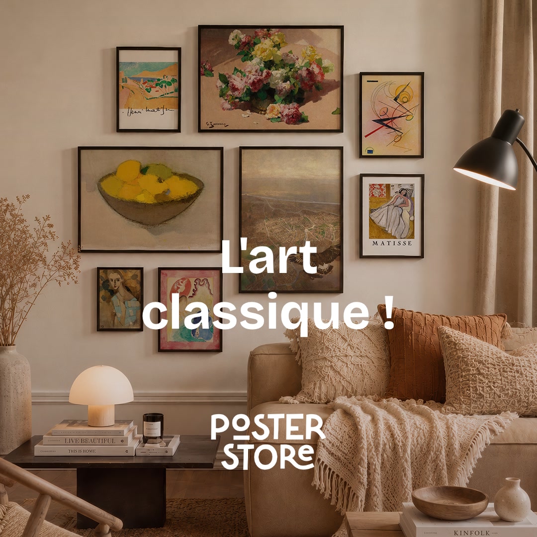 Poster Store Facebook ad from Jul 28, 2026