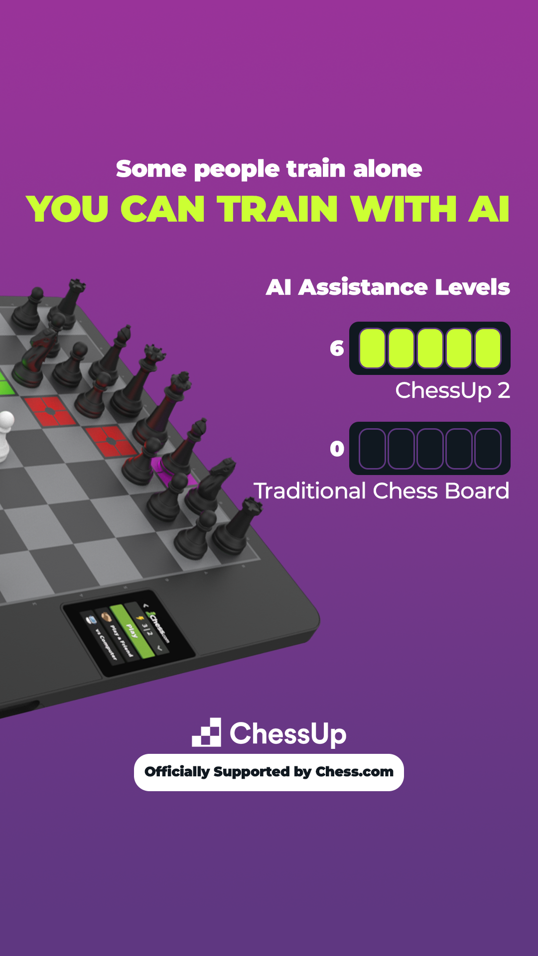 ChessUp Facebook ad