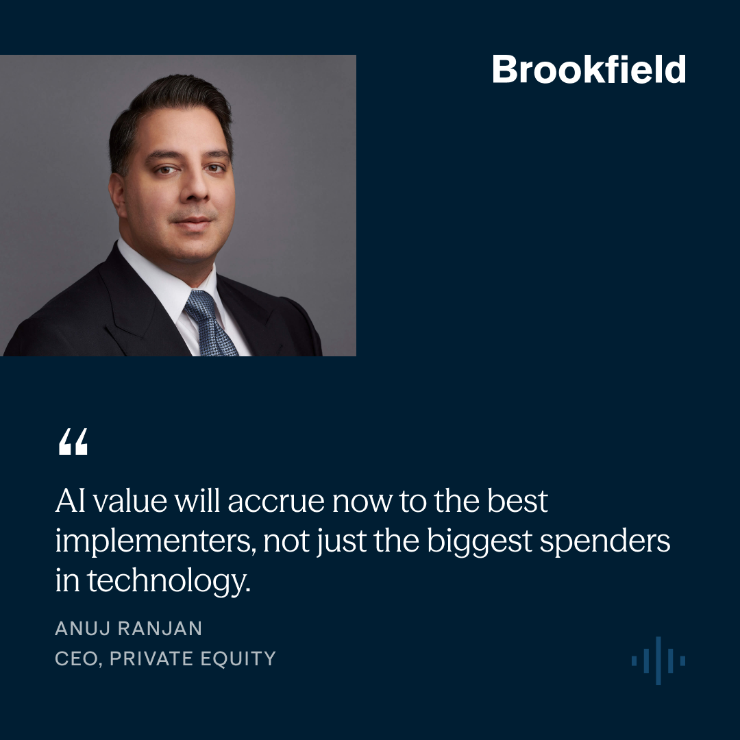 Brookfield Asset Management Facebook ad: The next phase of AI is execution