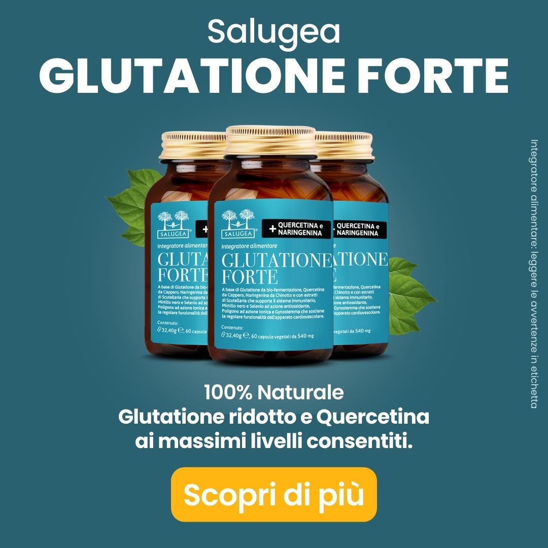 Salugea Facebook ad: Il Glutatione è il più potente antiossidante al…
