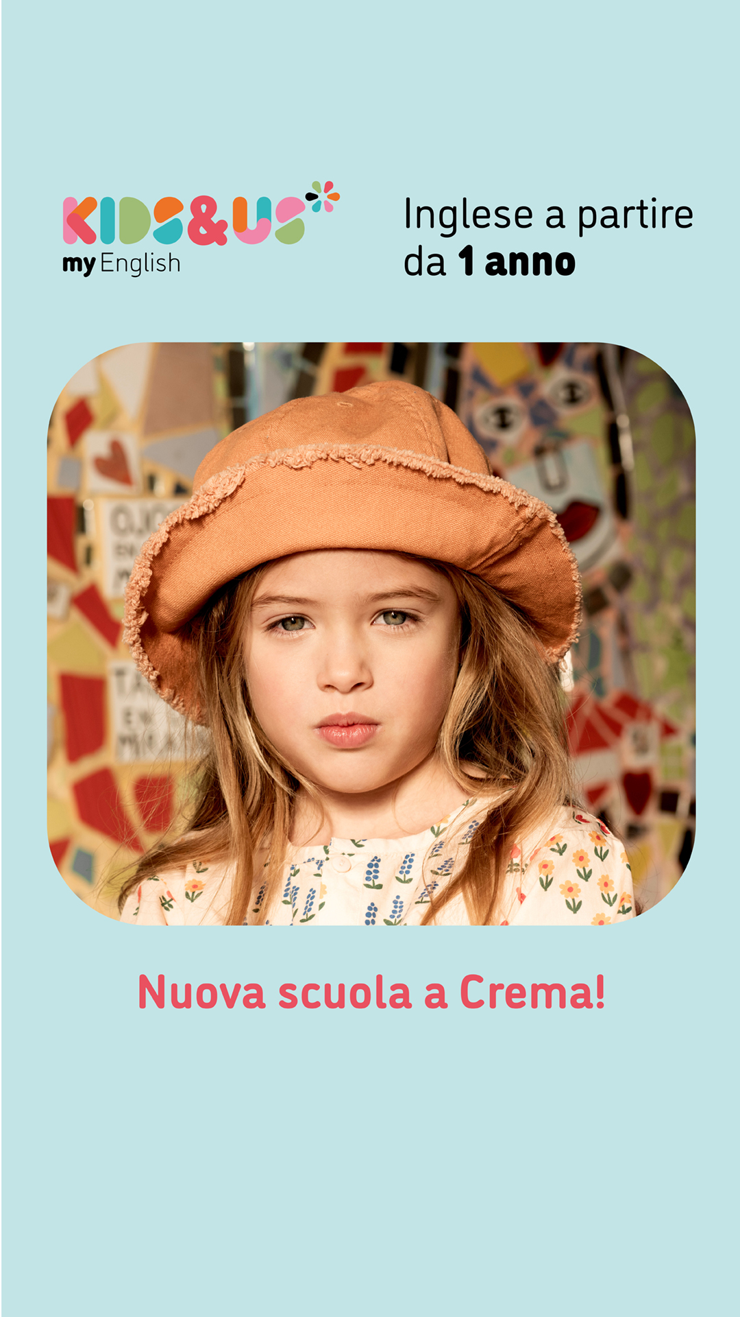 Kids&Us language school - Italia Facebook ad