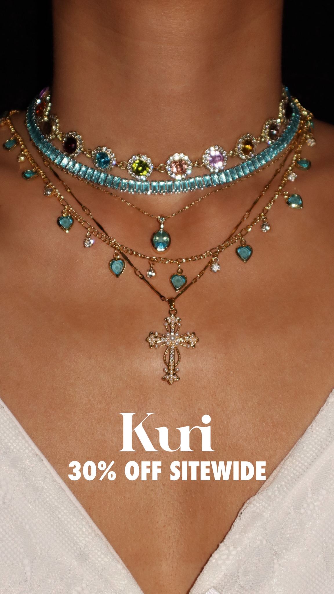 Kuri jewelry Facebook ad