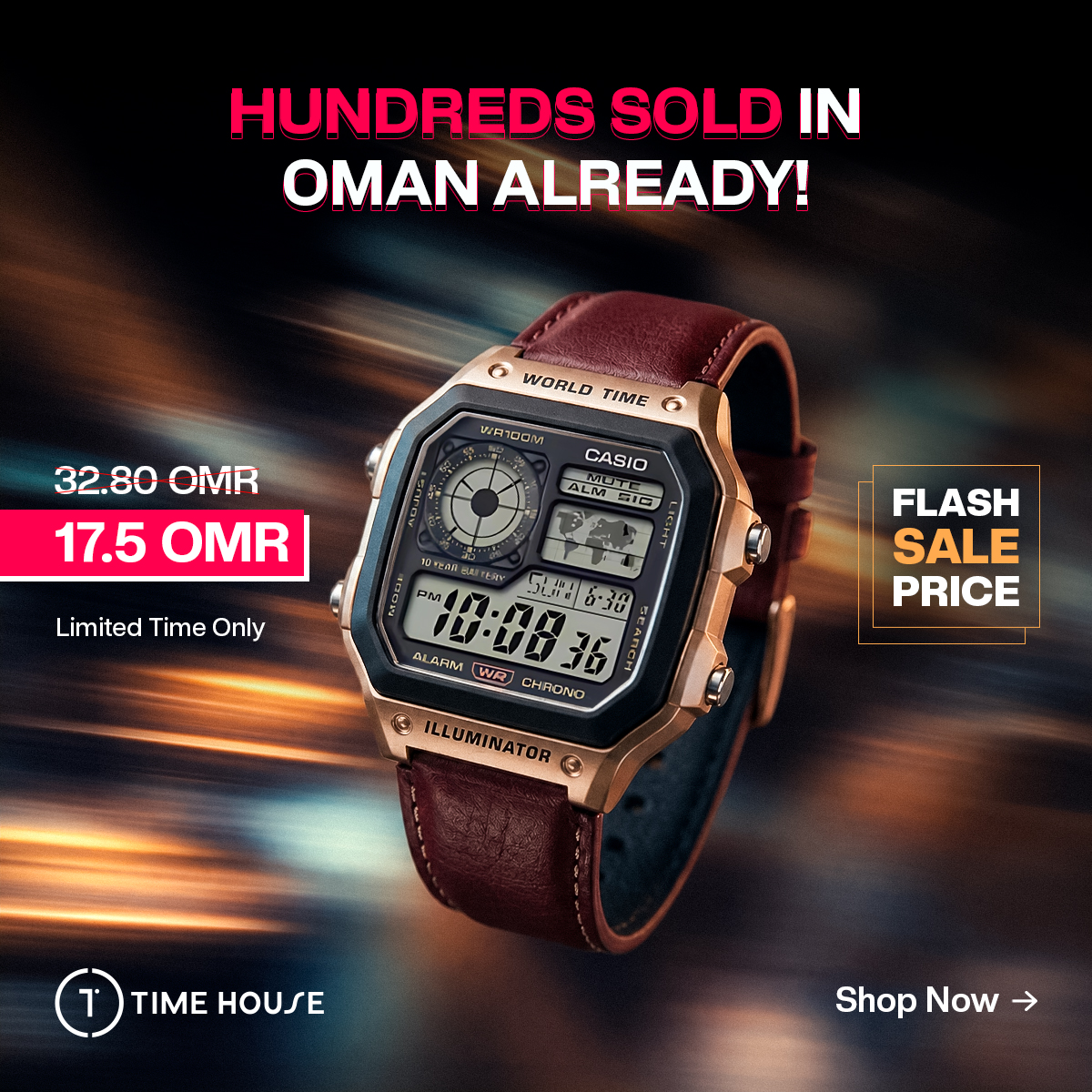 Time house Oman Facebook ad