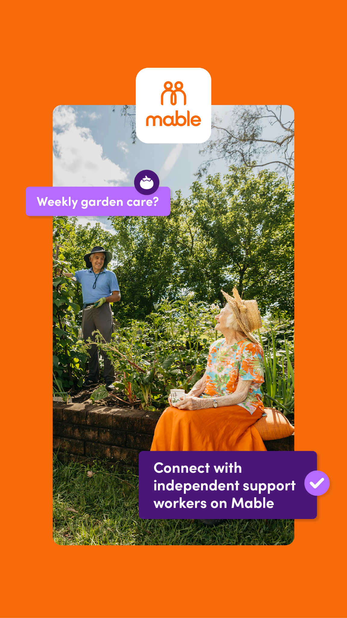 Mable Facebook ad
