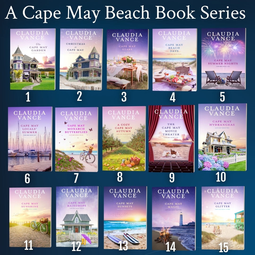 Claudia Vance -Cape May Facebook ad: Available in Paperback and Ebook