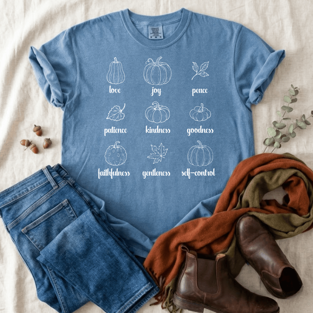 EllyandGrace Facebook ad: Faith + Fall in the Softest Tee