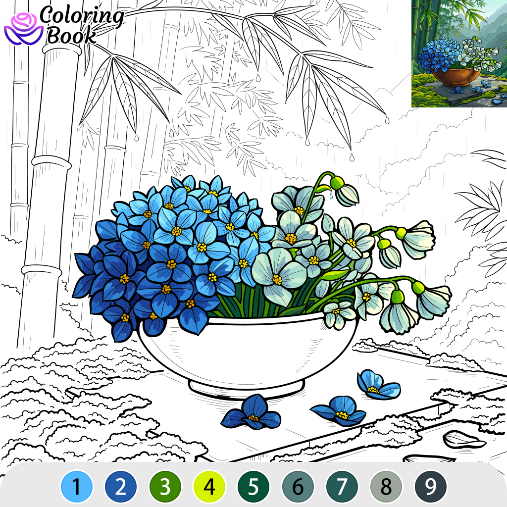 Coloring Book Facebook ad