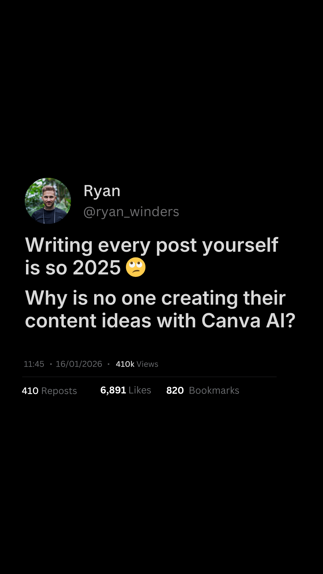 Canva Facebook ad