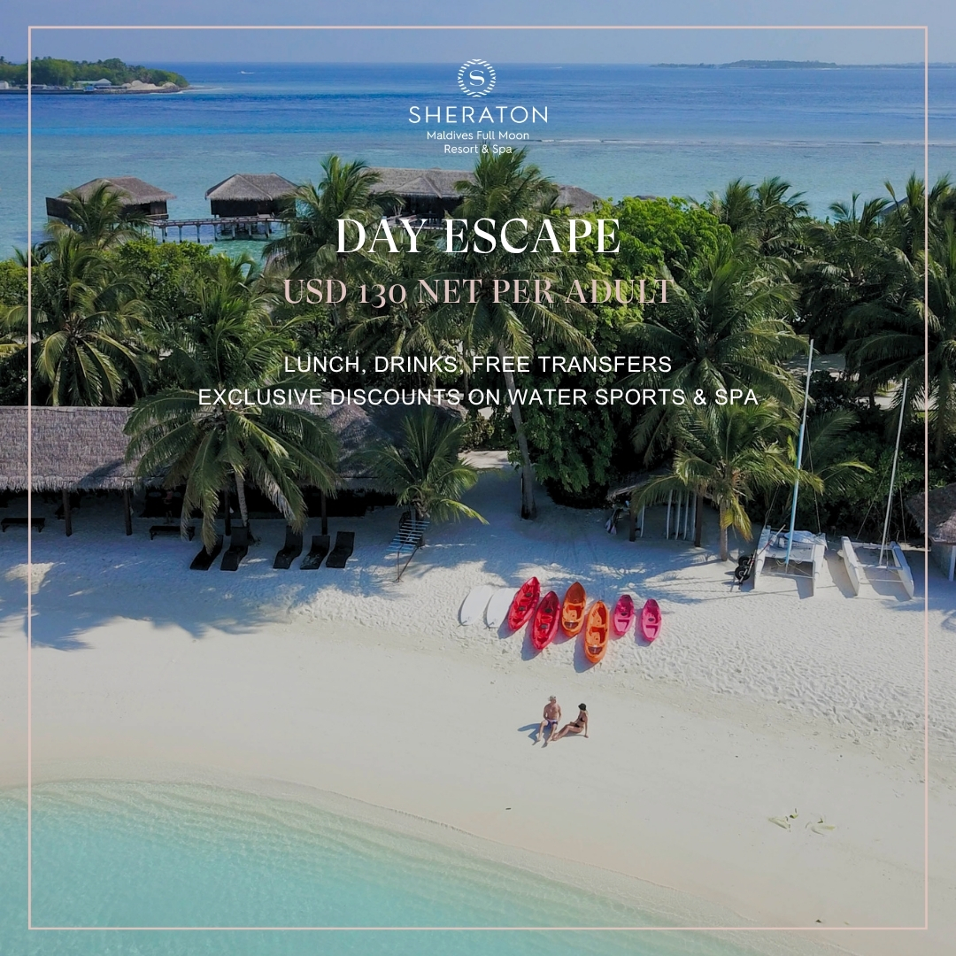Sheraton Maldives Full Moon Resort & Spa Facebook ad