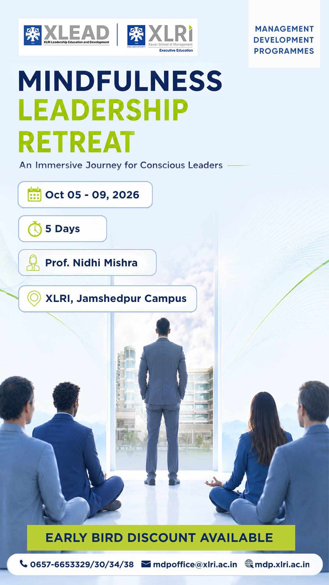 XLRI Corporate Programmes Facebook ad from Jul 9, 2026