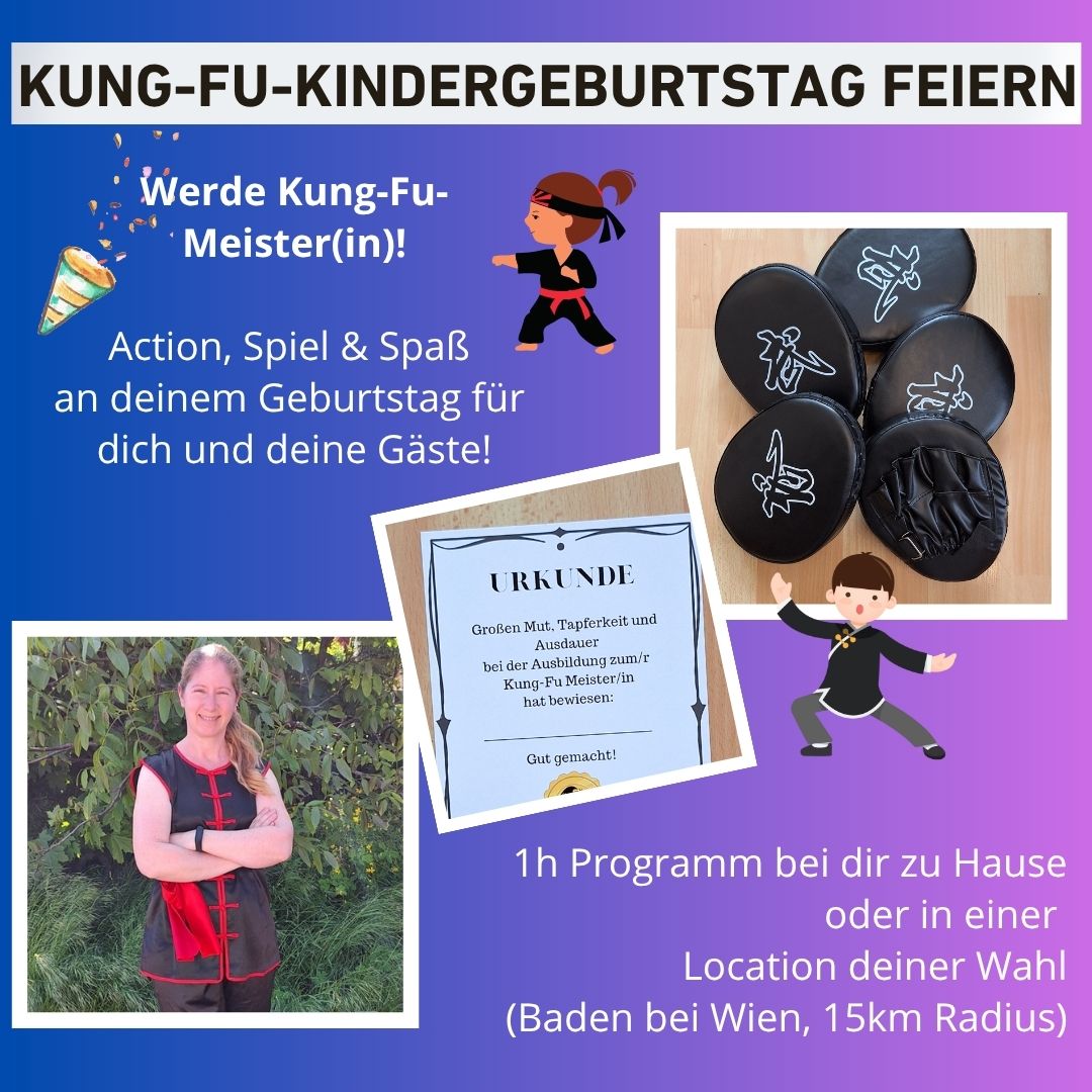 Sabine - Sicherheitsblog Facebook ad: Kung-Fu Geburtstag feiern