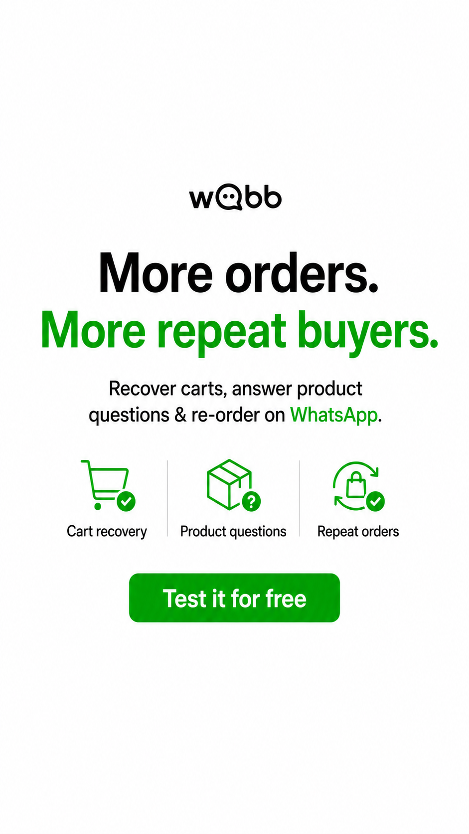 WABB INDIA Facebook ad